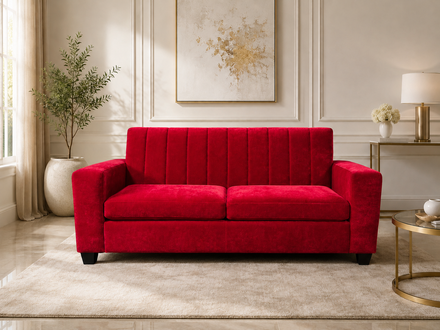 Marceau Channel Sofa