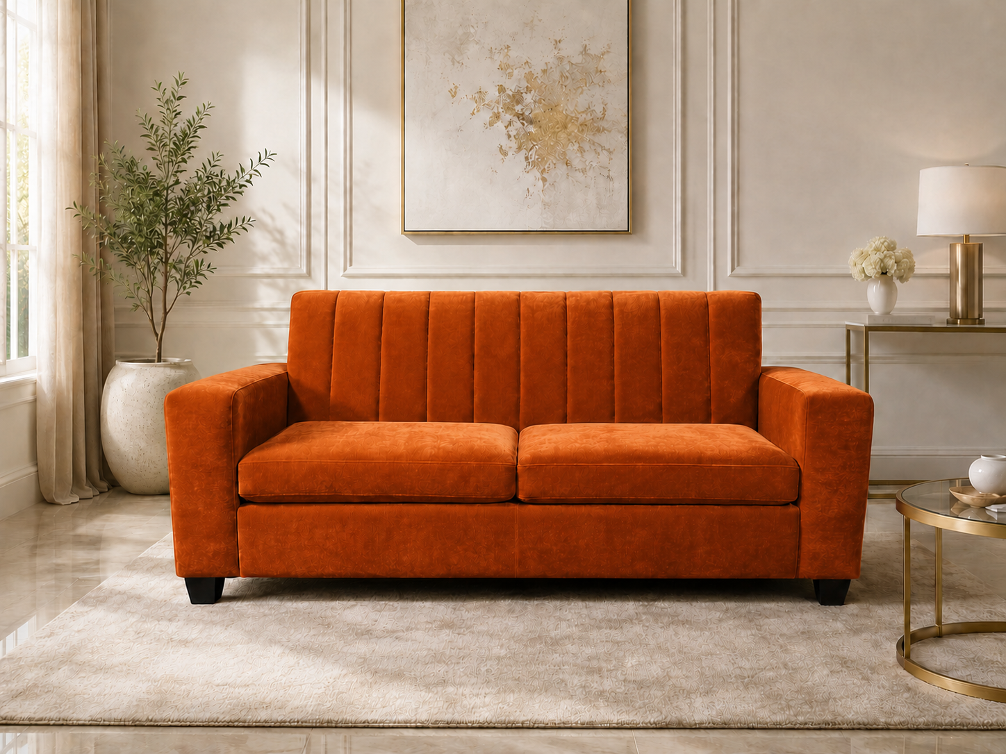 Marceau Channel Sofa