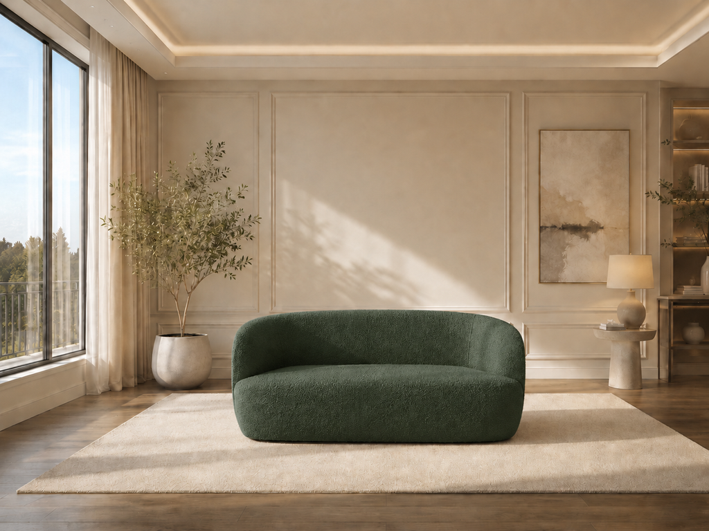 Orsay Curved Loveseat