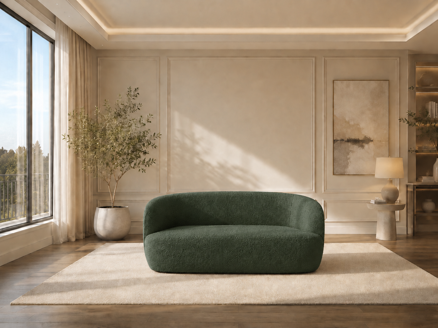 Orsay Curved Loveseat