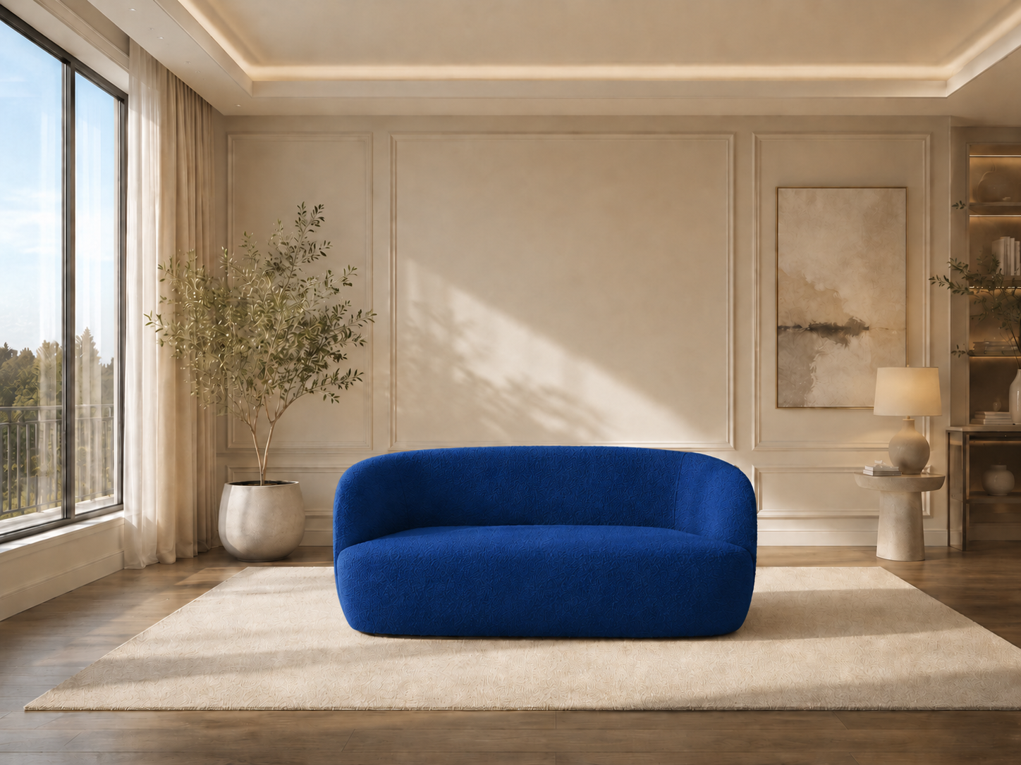 Orsay Curved Loveseat