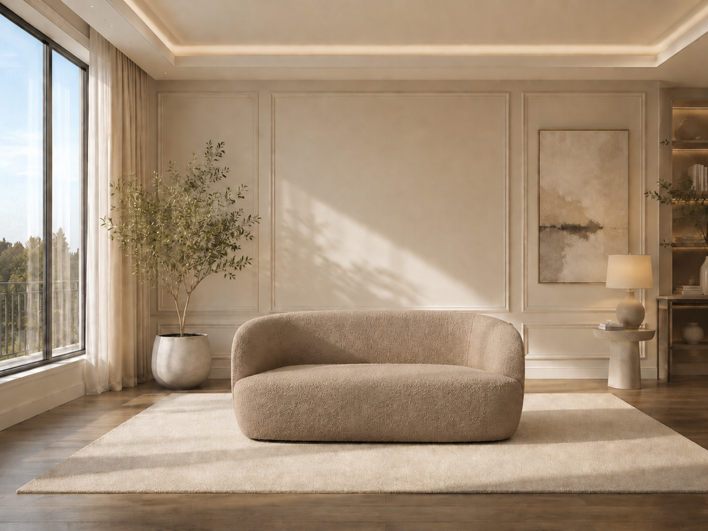 Orsay Curved Loveseat